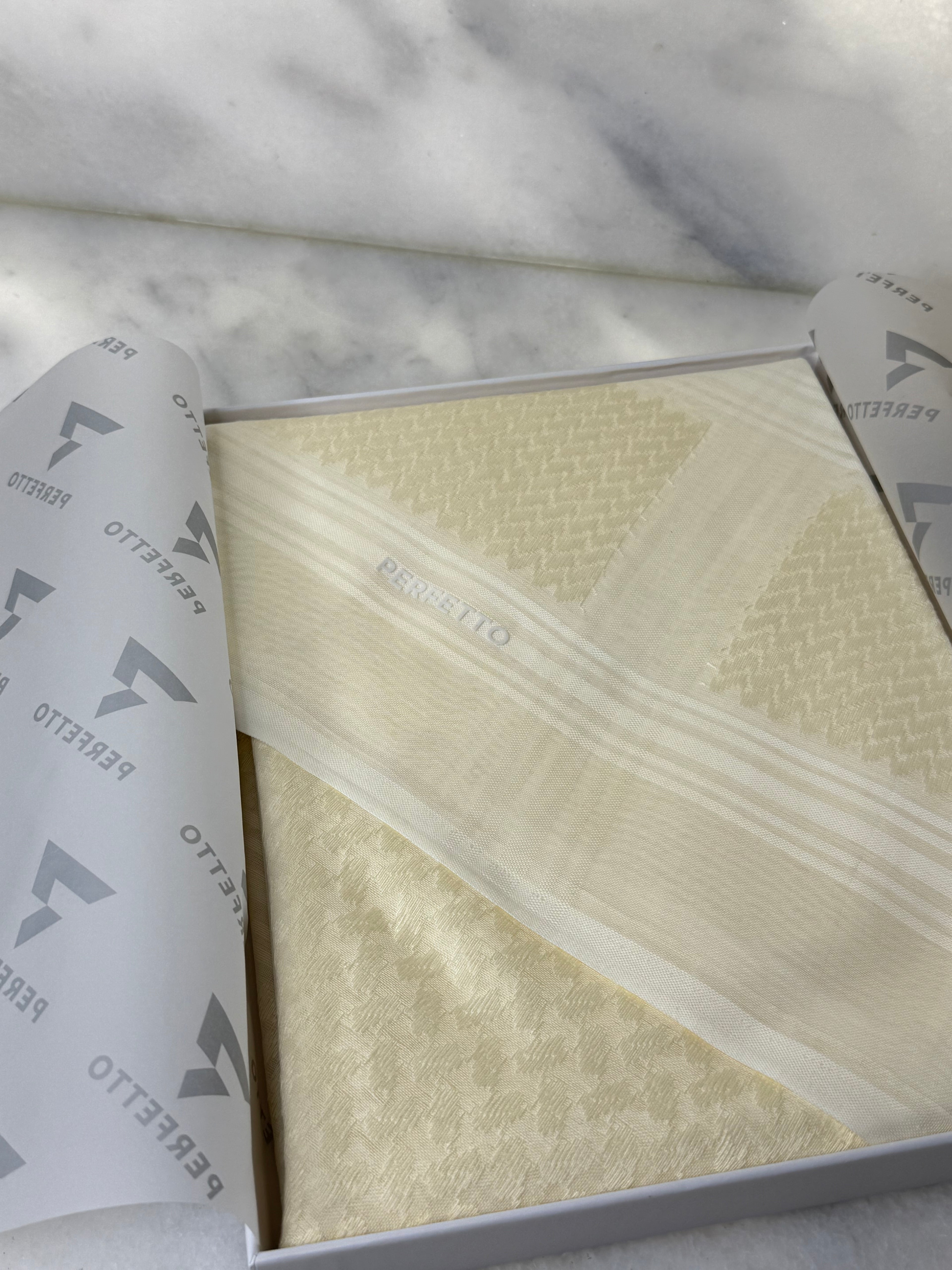 Shemagh Perfetto – Blanc Écru