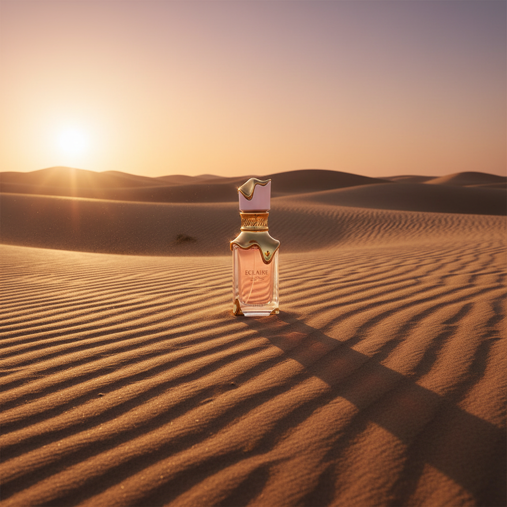 Eclaire au lever du soleil