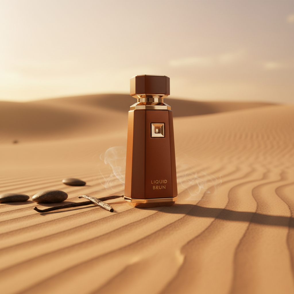 Image 1 - Liquid Brun sur dunes au coucher du soleil